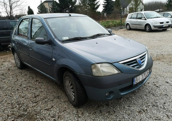 Dacia Logan cena 4199 przebieg: 213456, rok produkcji 2007 z Zielonka małe 16